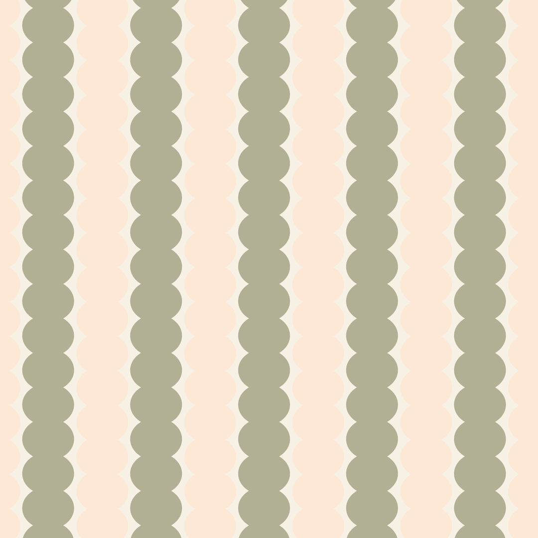 Beady Stripes - Nudie Sage