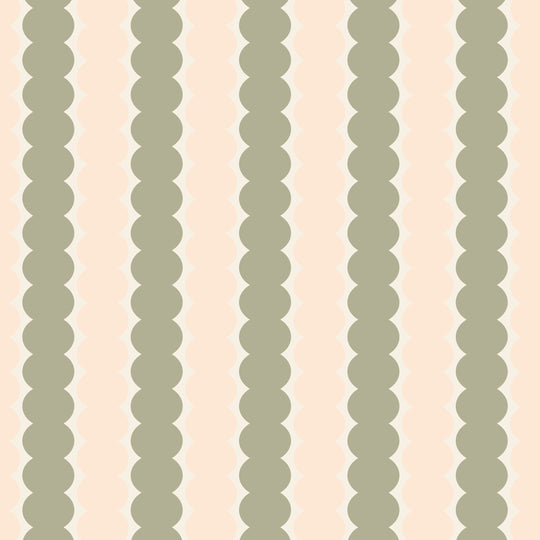 Beady Stripes - Nudie Sage
