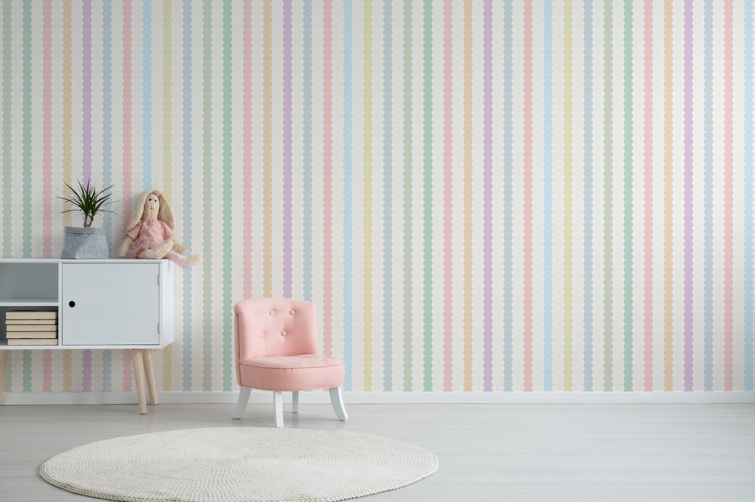 Beady Stripes - Rainbow