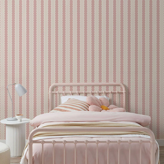 Beady Stripes - Twin Pinks