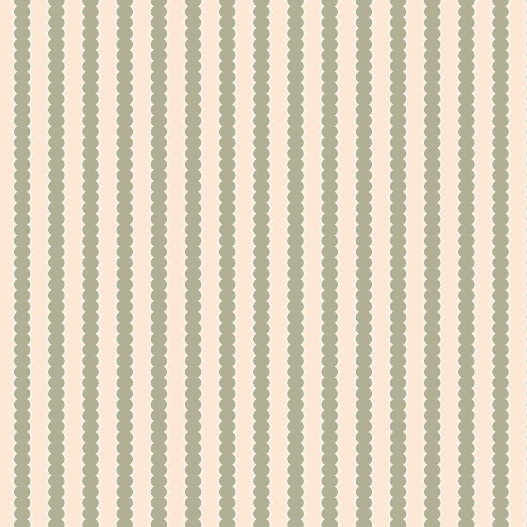 Beady Stripes - Nudie Sage