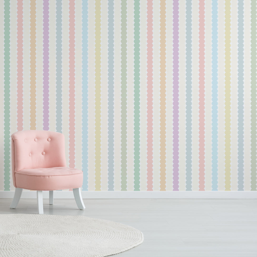 Beady Stripes - Rainbow