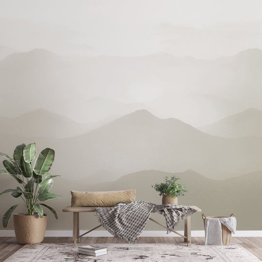 Misty Mountains Desert Brown