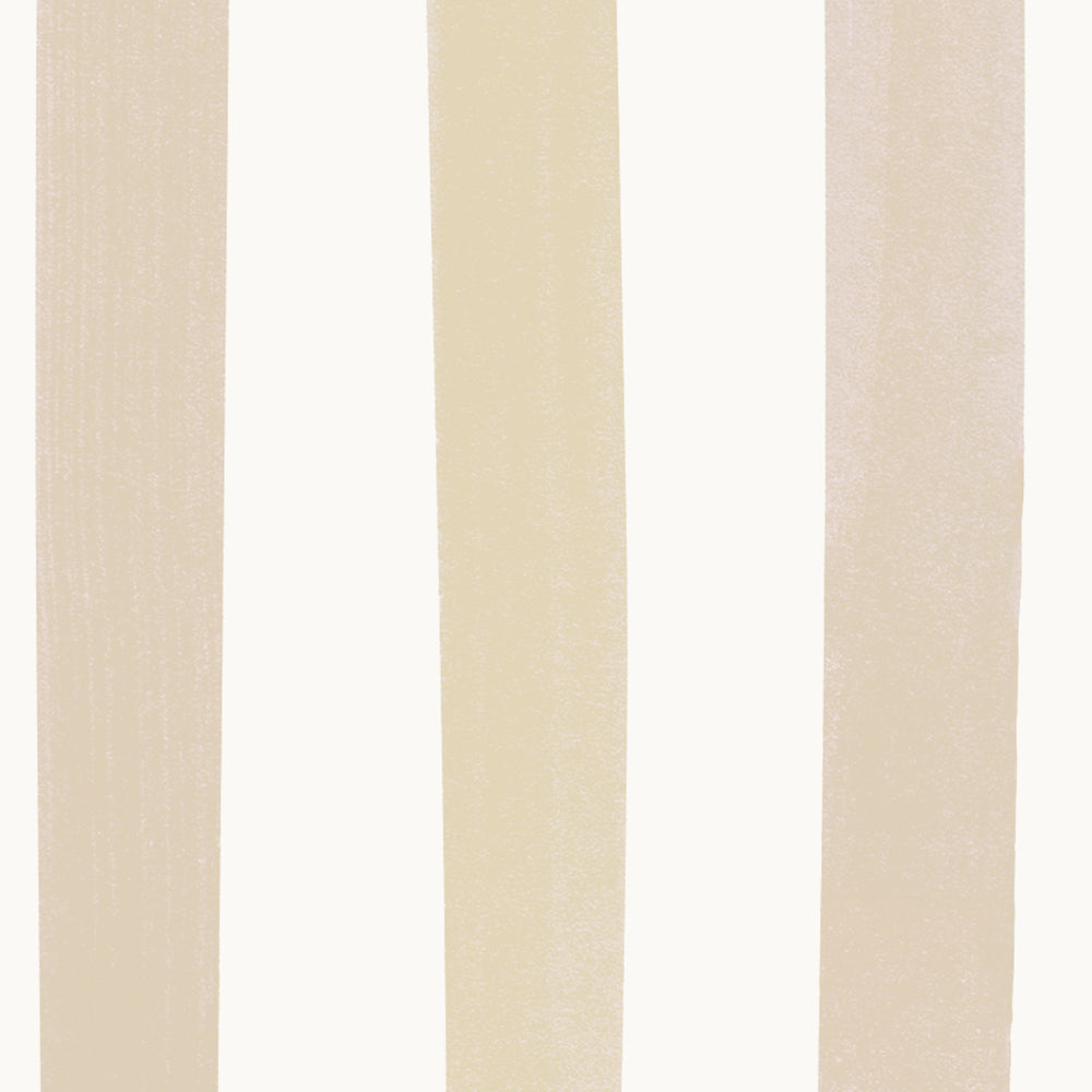 Watercolour Stripes Large - Fawn & Mustard