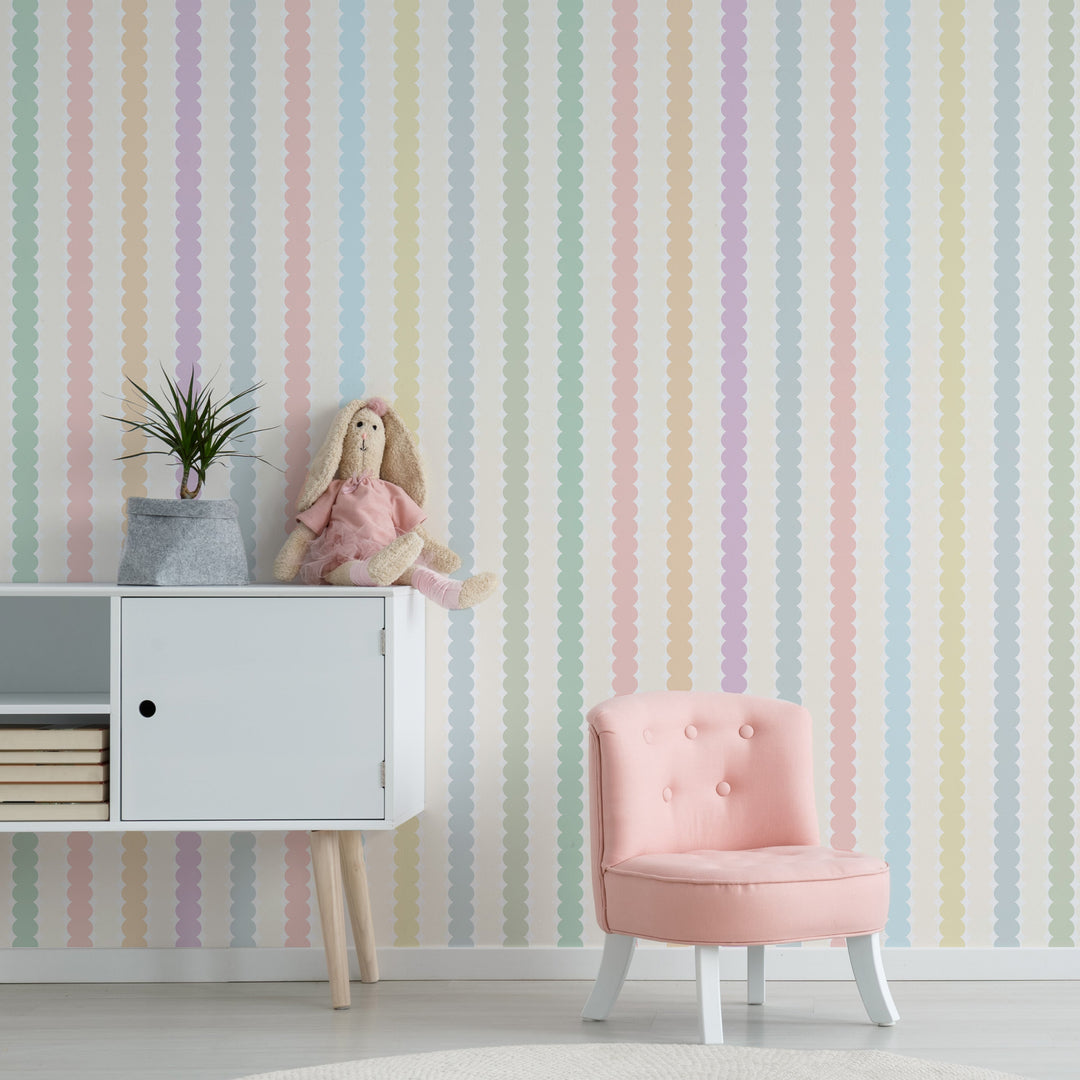 Beady Stripes - Rainbow