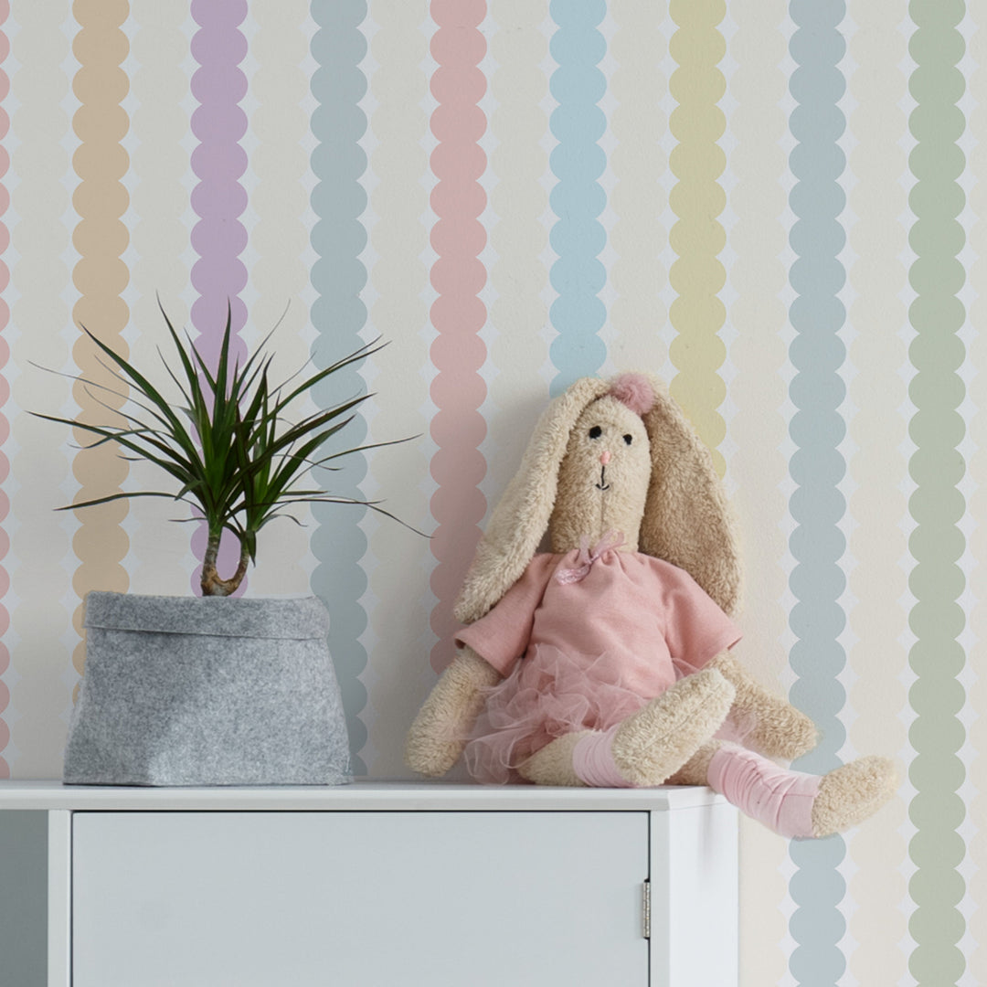 Beady Stripes - Rainbow