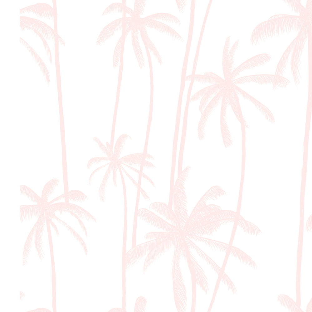 California Palms in Dusty Pink