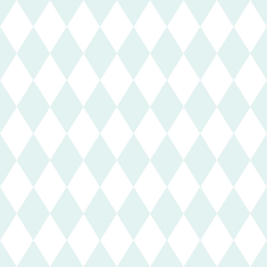 Harlequin in Soft Mint