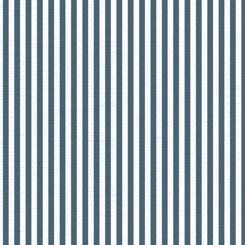 Pin Stripe in Petroli