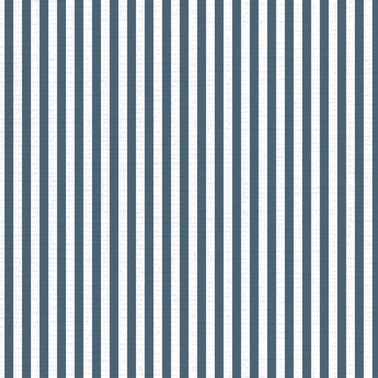 Pin Stripe in Petroli