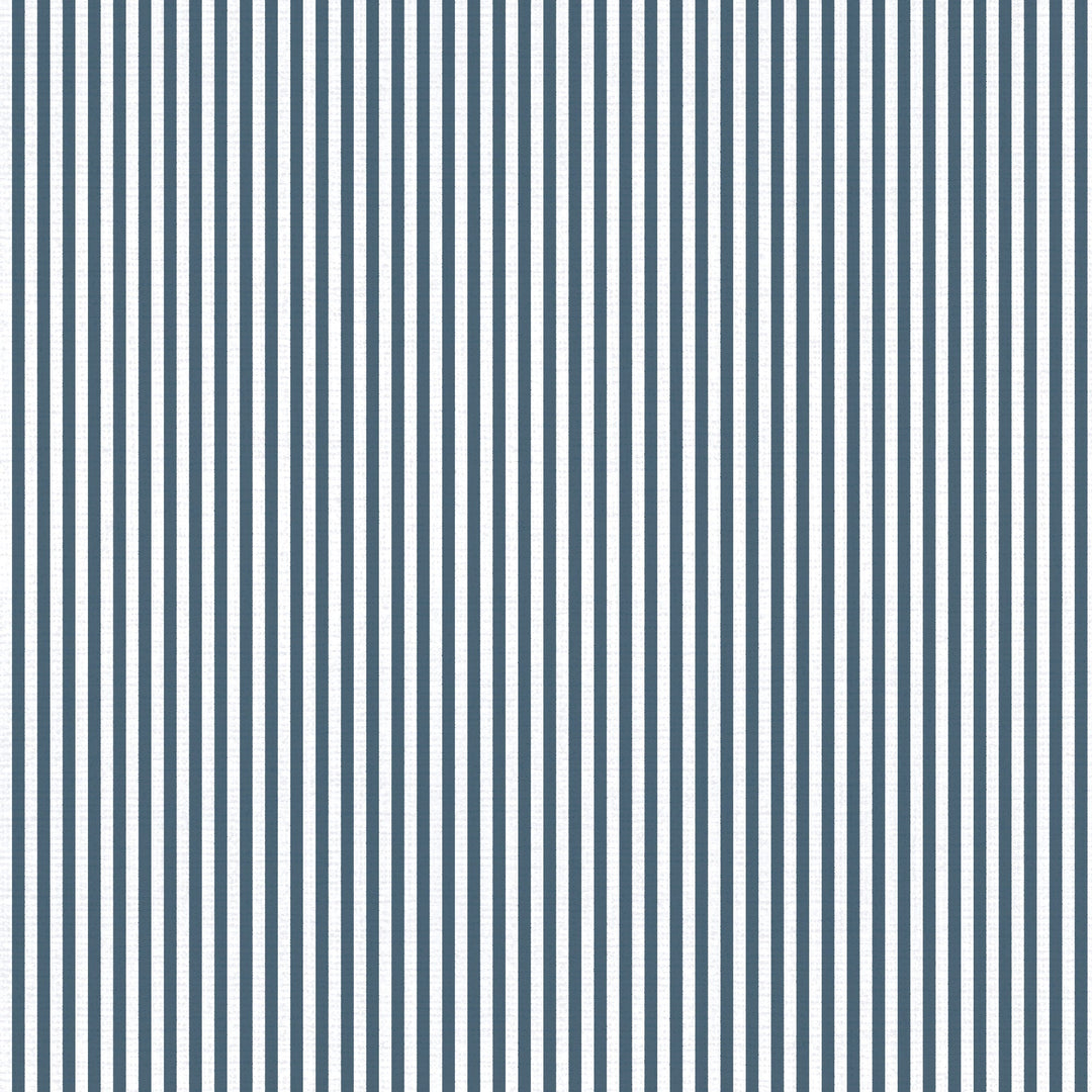 Pin Stripe in Petroli