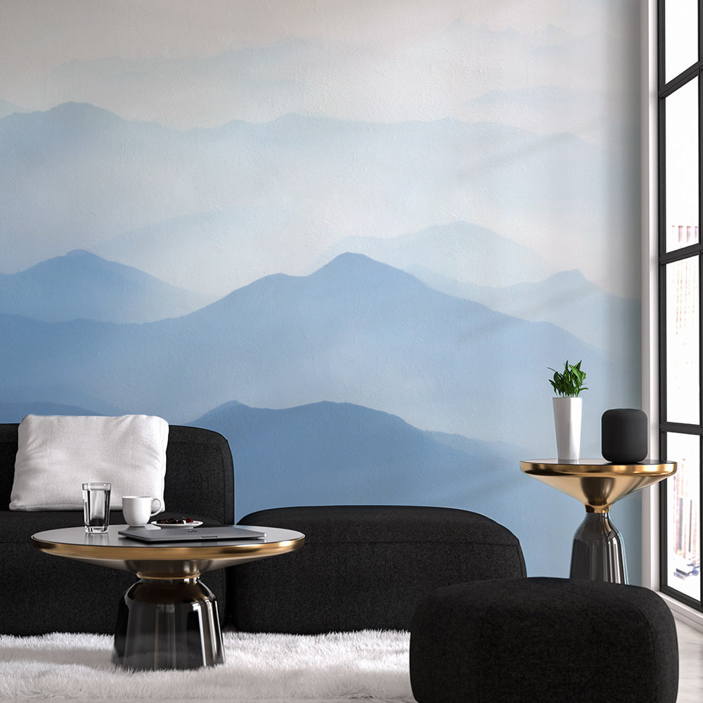 3D Misty Valley WC87 Wall Murals
