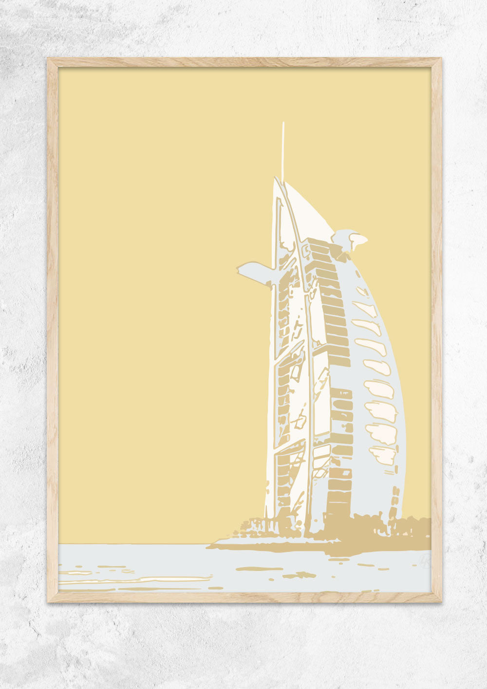 Burj Al Arab in Sand
