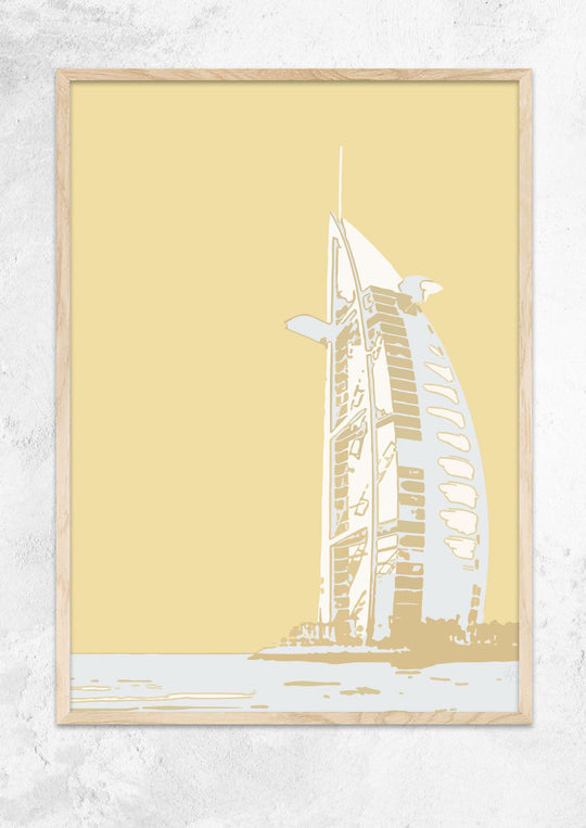 Burj Al Arab in Sand