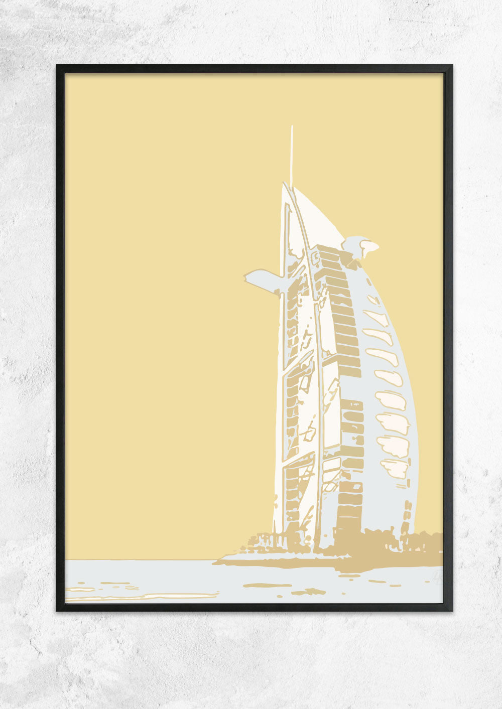 Burj Al Arab in Sand