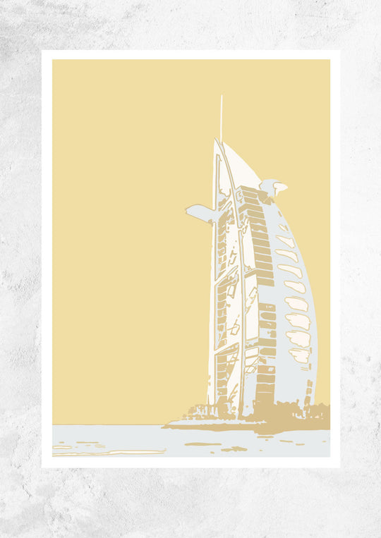 Burj Al Arab in Sand