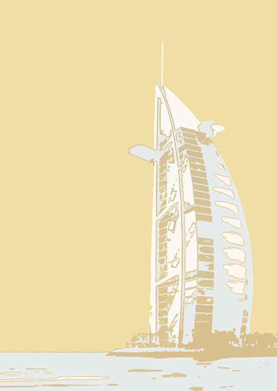 Burj Al Arab in Sand