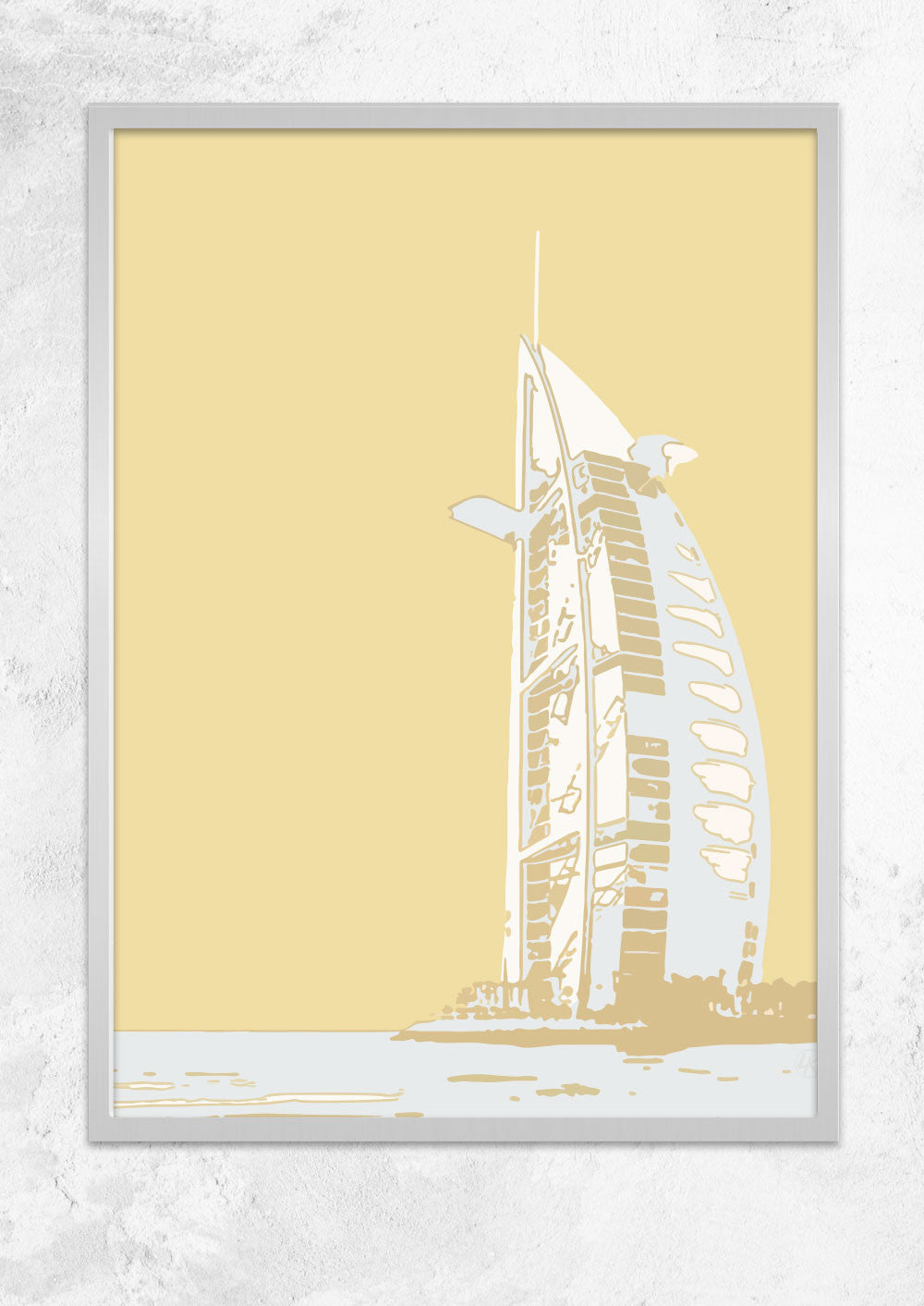 Burj Al Arab in Sand