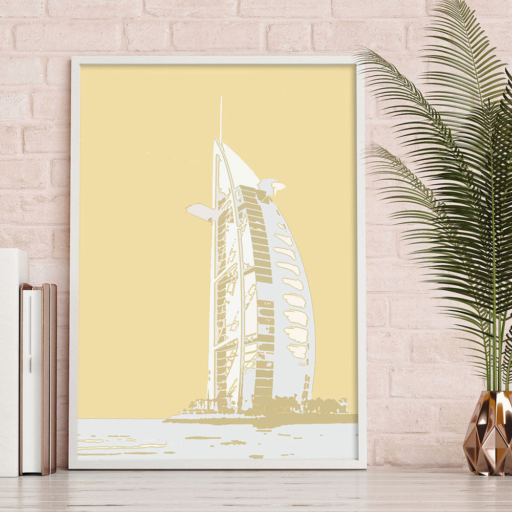 Burj Al Arab in Sand