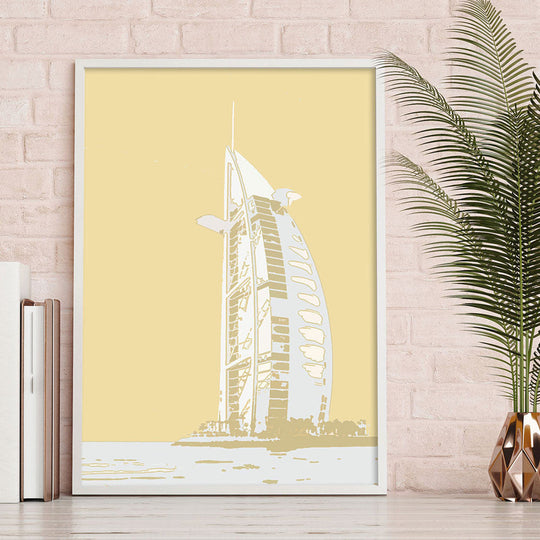Burj Al Arab in Sand