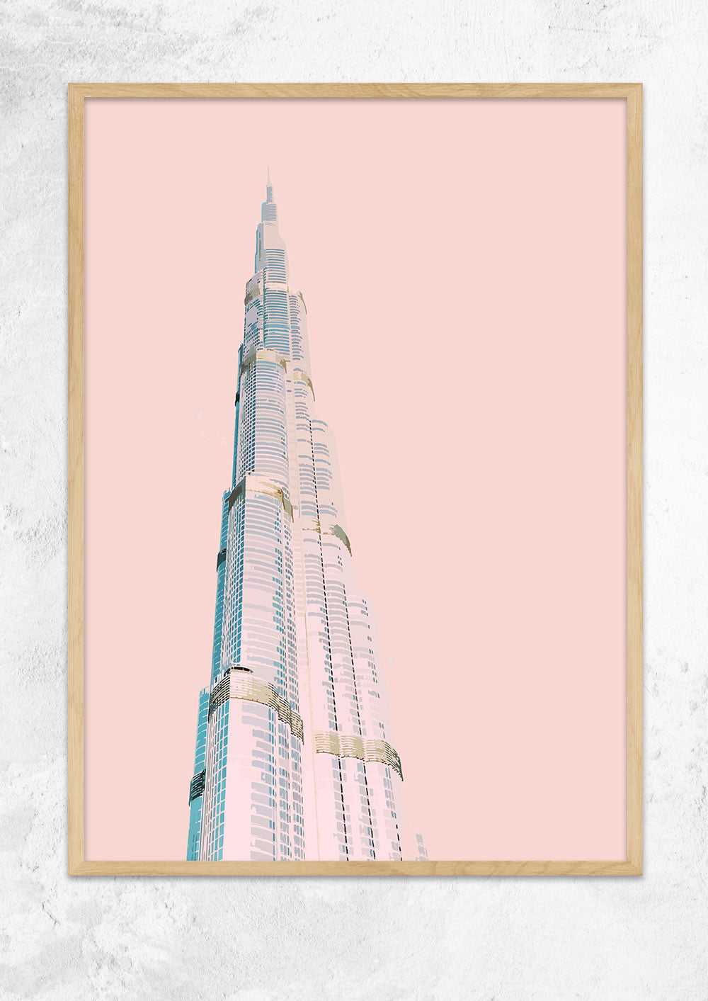 Burj Khalifa in Pink