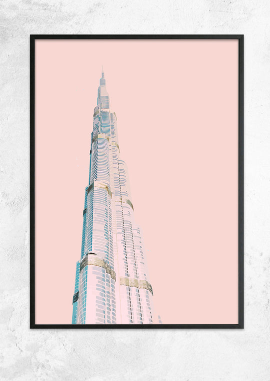 Burj Khalifa in Pink