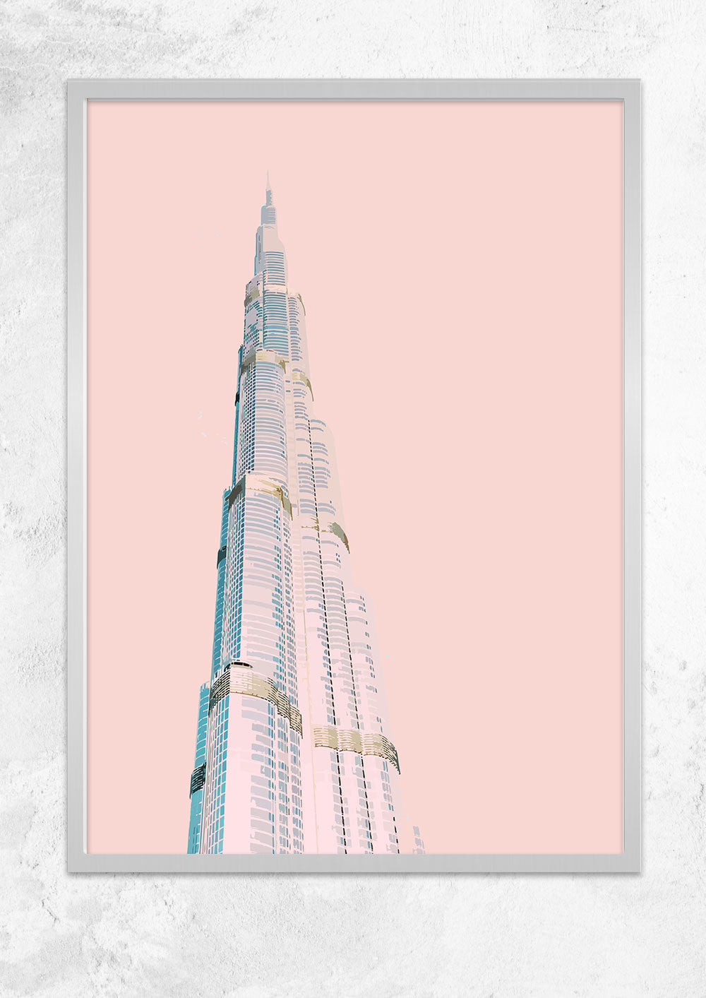 Burj Khalifa in Pink