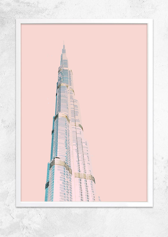 Burj Khalifa in Pink