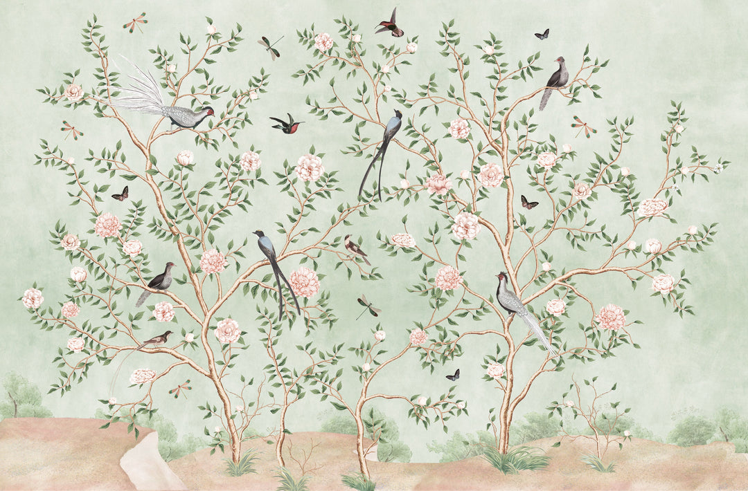 Silver Pheasant-Chinoise Sage