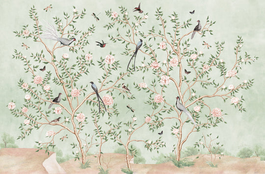 Silver Pheasant-Chinoise Sage