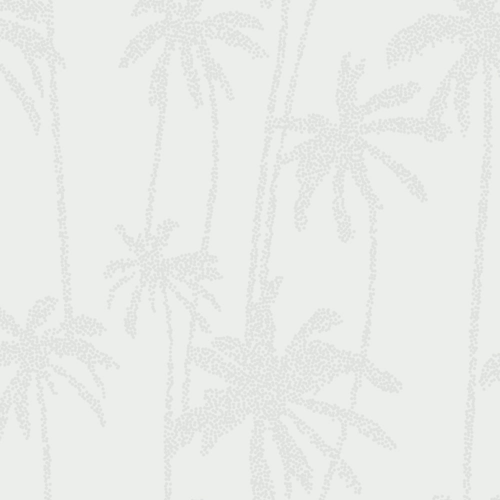 Mosaic Palms in Pale Mint