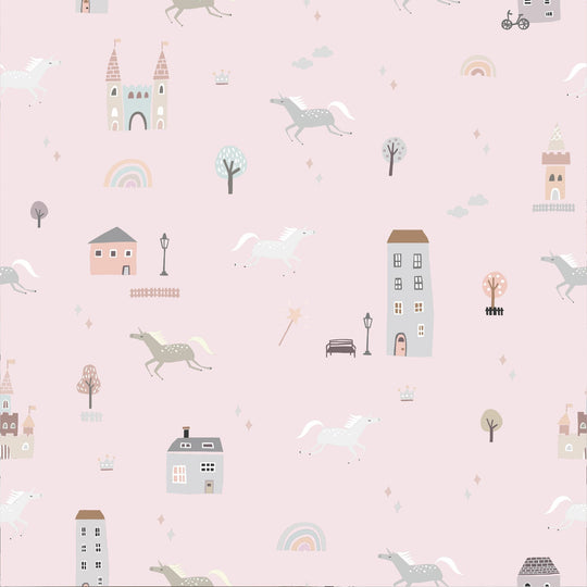 Unicorns On The Loose - Pink