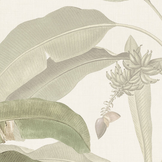 Faded Botanica on Linen