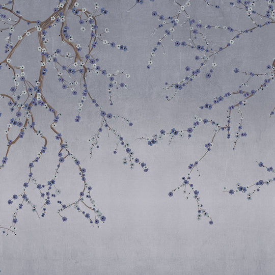 Cherry Blossoms on Indigo