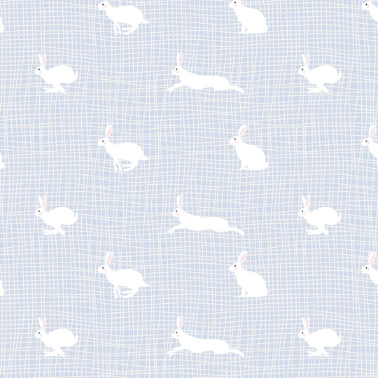 Run Rabbit Run in Cornflower Blue