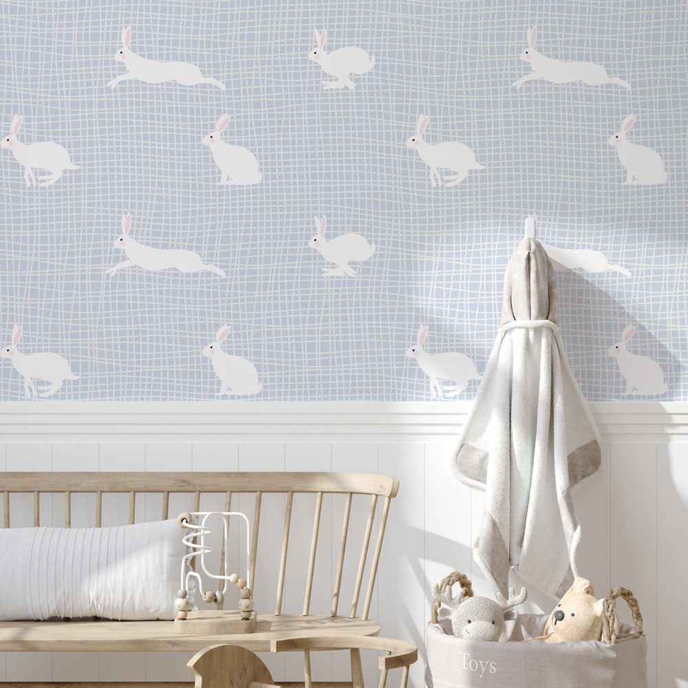 Run Rabbit Run in Cornflower Blue