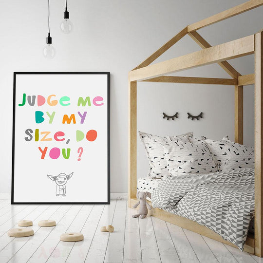 Judge me by my size do you?