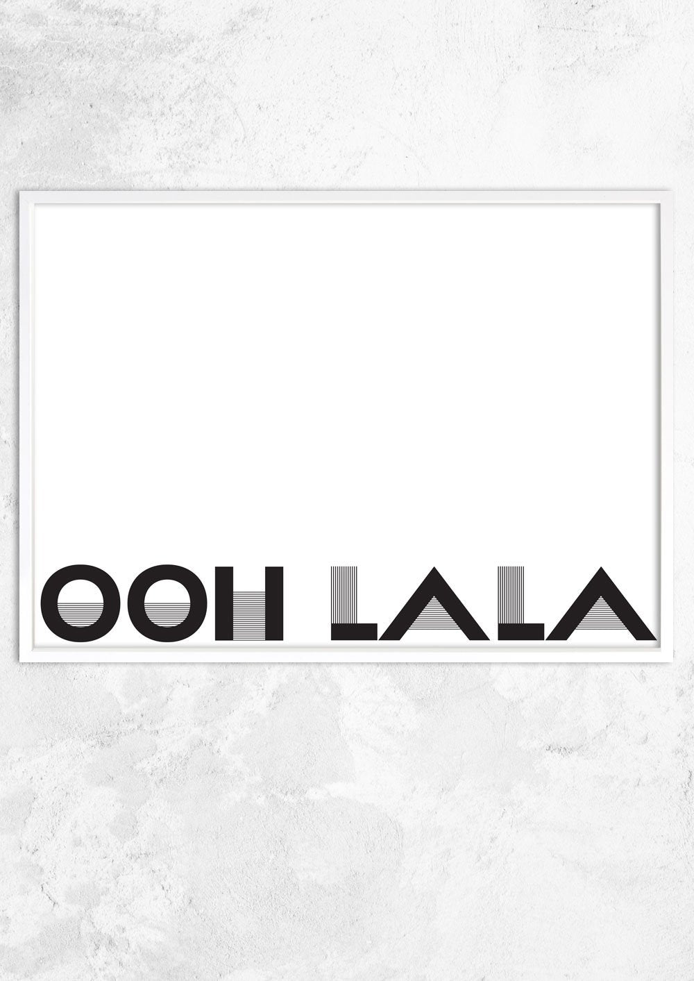 Ooh La La on White