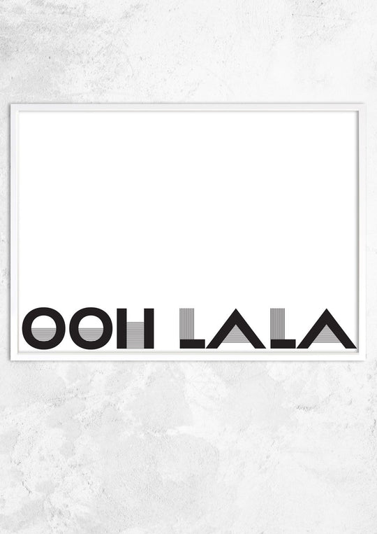 Ooh La La on White
