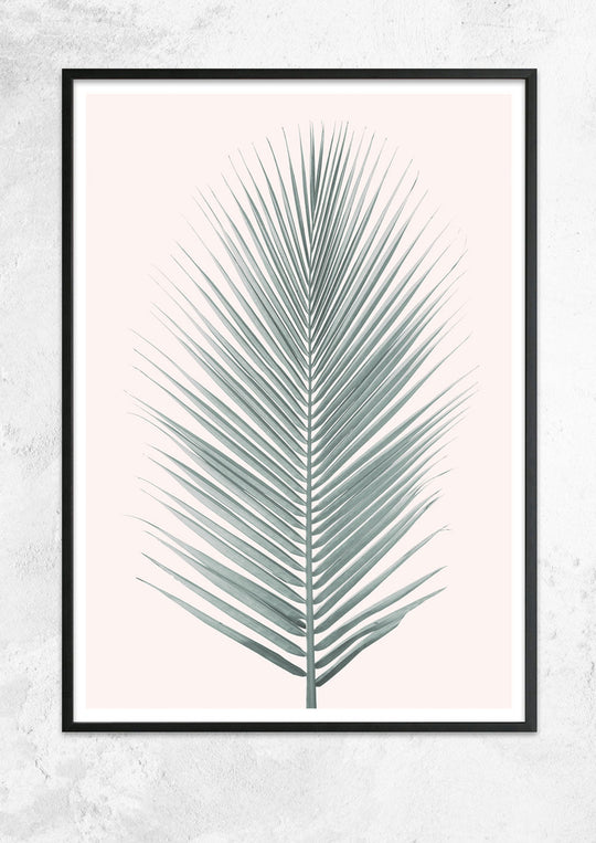 Silver Coconut Palm Leaf