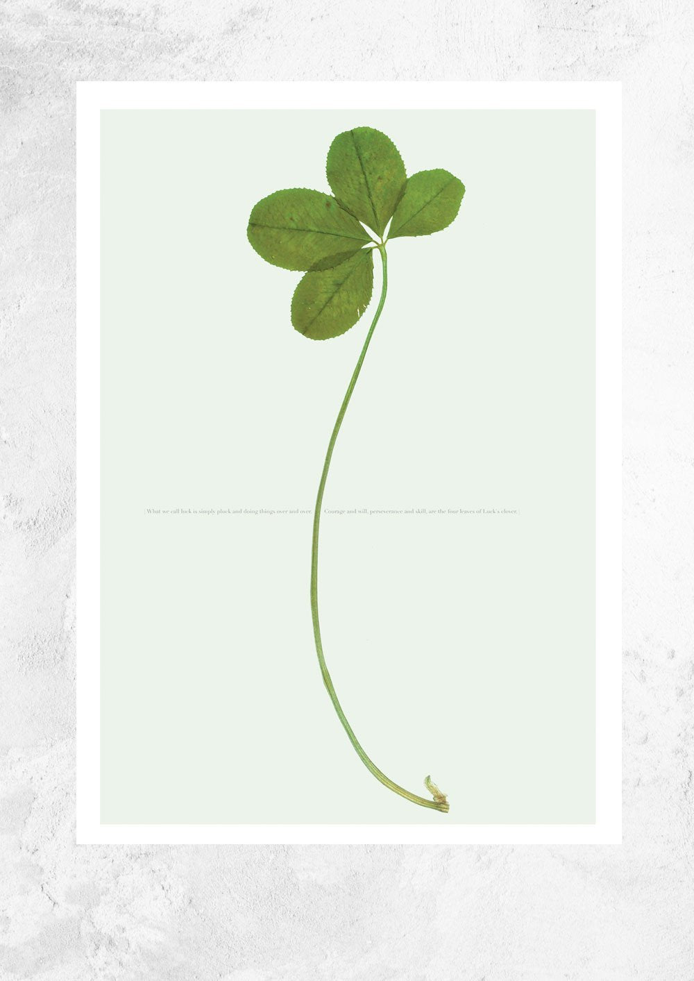 What We Call Luck
