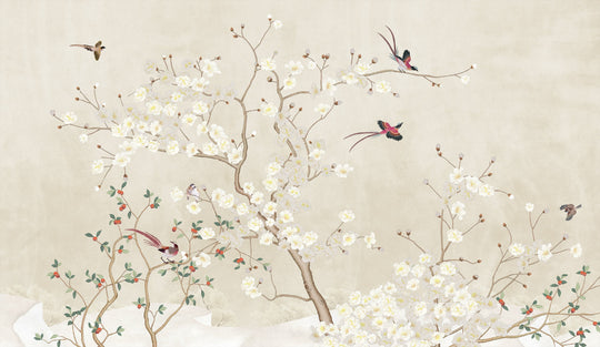 Avon Garden on Ivory
