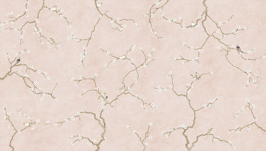 Japanese Birds of Spring - Blush