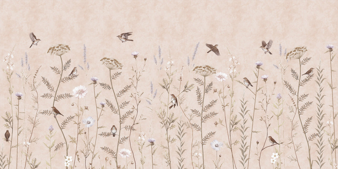 Whimsical Garden in Rose Gold
