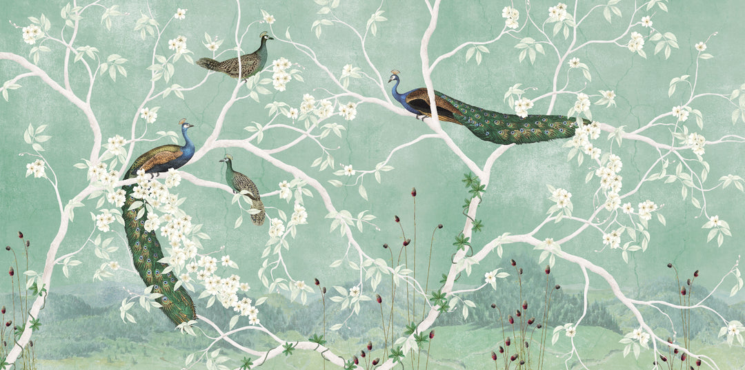 A Pride of Peacocks - Sage