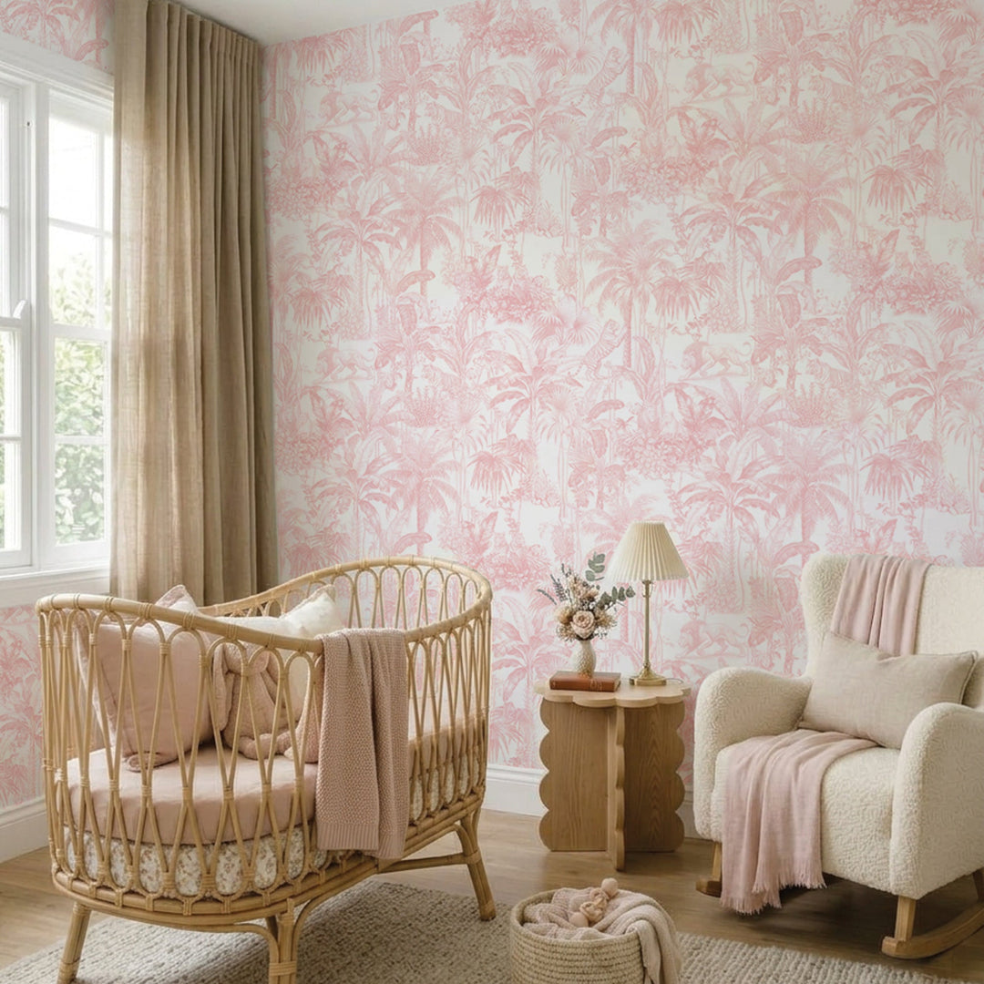 Jungle - Colonial Cats in Blush