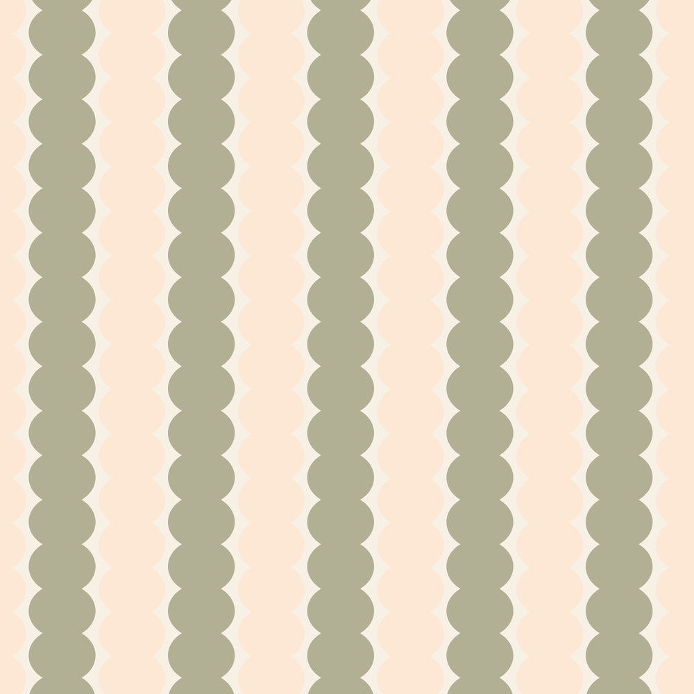 Beady Stripes - Nudie Sage