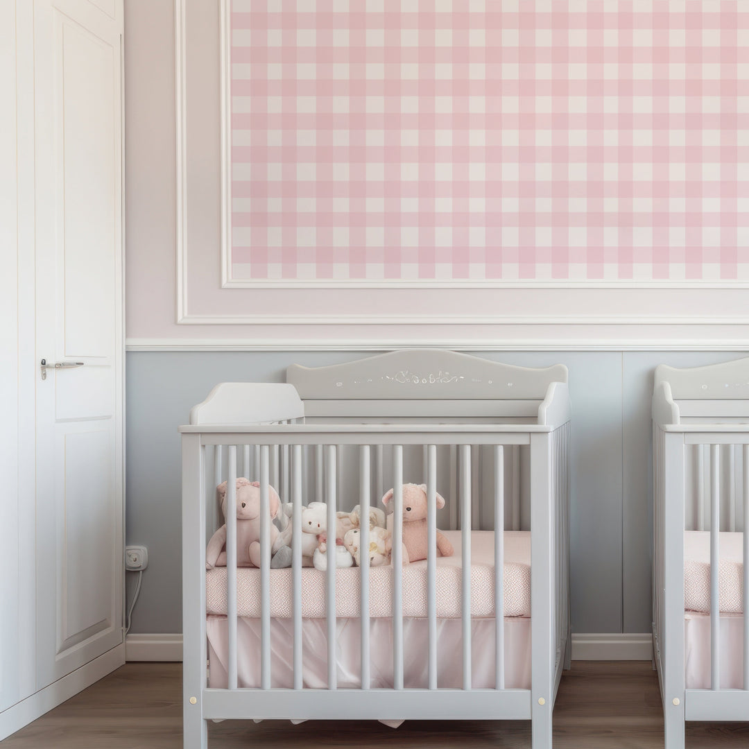Gingham - Powder Pink