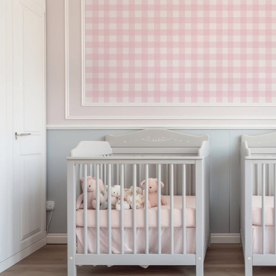 Gingham - Powder Pink