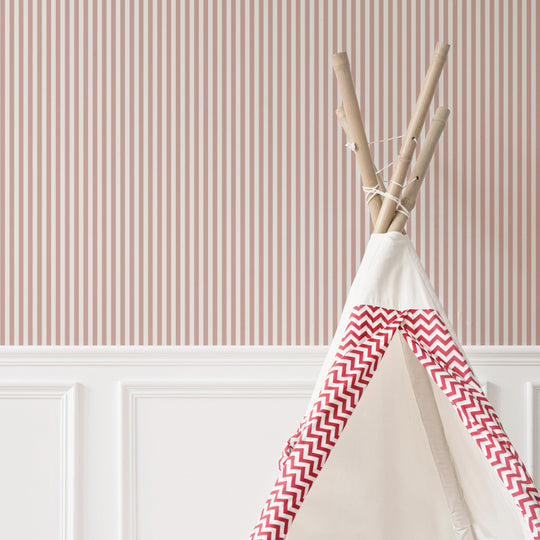 Literary Stripes ~ The Shelley in Pink Carnation